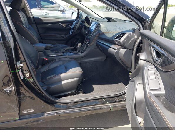 JF2GTANC9LH272598 2020 SUBARU CROSSTREK Черный Вид салона спереди