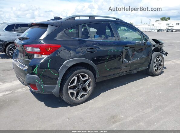 JF2GTANC9LH272598 2020 SUBARU CROSSTREK Черный Задняя правая четверть