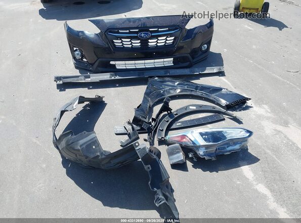 JF2GTANC9LH272598 2020 SUBARU CROSSTREK Черный Вид щитка приборов