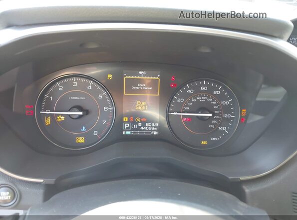 JF2GTAPC1M8260444 2021 SUBARU CROSSTREK Серый Вид задних сидений