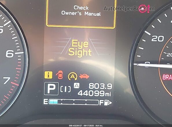 JF2GTAPC1M8260444 2021 SUBARU CROSSTREK Серый 