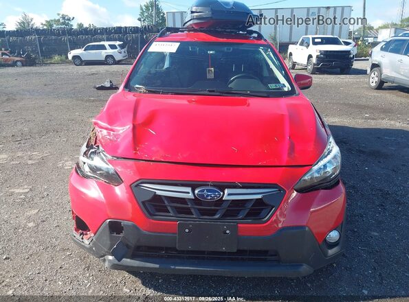 JF2GTAPC3M8302077 2021 SUBARU CROSSTREK Red 