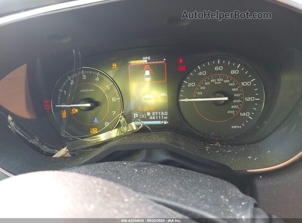 JF2GTAPC4L8232619 2020 SUBARU CROSSTREK Серебряный Вид задних сидений