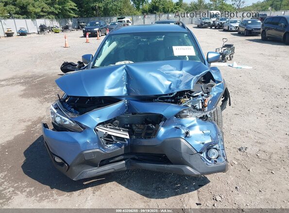 JF2GTAPC4MH358920 2021 SUBARU CROSSTREK Blue Вид панелі приладів