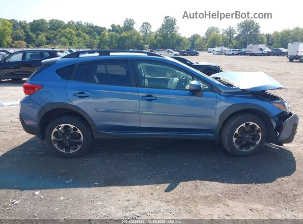 JF2GTAPC4MH358920 2021 SUBARU CROSSTREK Blue Вид щитка приладів