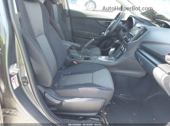 JF2GTAPC5L8207910 2020 SUBARU CROSSTREK Gray Widok wnętrza z przodu