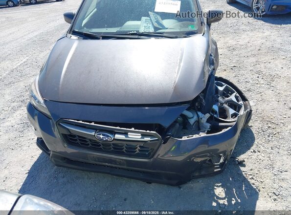 JF2GTAPC5L8207910 2020 SUBARU CROSSTREK Gray Widok wnętrza z tyłu