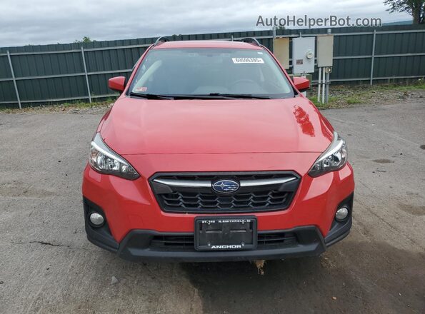JF2GTAPC6L8237112 2020 SUBARU CROSSTREK Red Front view