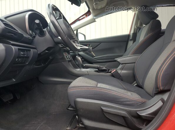 JF2GTAPC6L8237112 2020 SUBARU CROSSTREK Red Front interior view