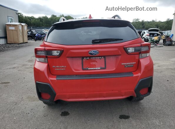 JF2GTAPC6L8237112 2020 SUBARU CROSSTREK Red Rear view