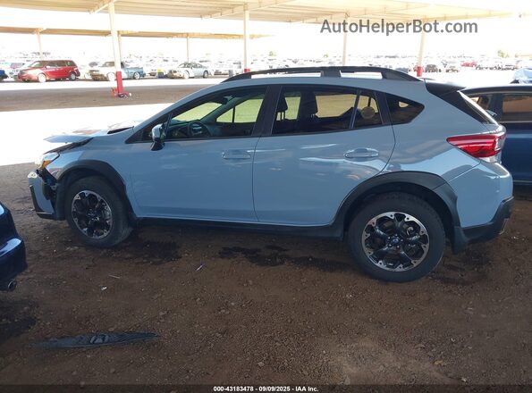 JF2GTAPC7M8334093 2021 SUBARU CROSSTREK Gray Սալոնի 360 աստիճան տեսք