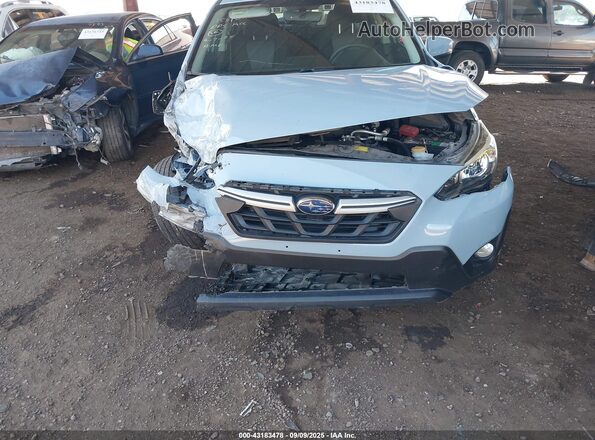 JF2GTAPC7M8334093 2021 SUBARU CROSSTREK Gray Դիմացի տեսք