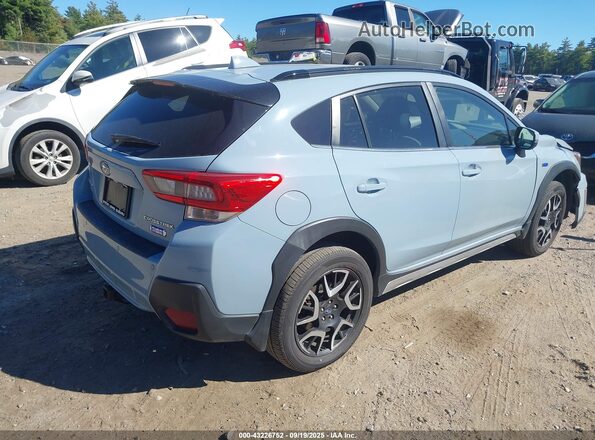 JF2GTDNC9LH249095 2020 SUBARU CROSSTREK Синий Задняя правая четверть