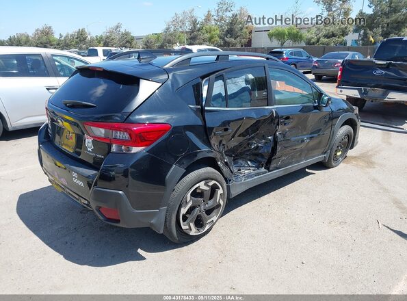 JF2GTHMC4M8381613 2021 SUBARU CROSSTREK Black Հետևի աջ