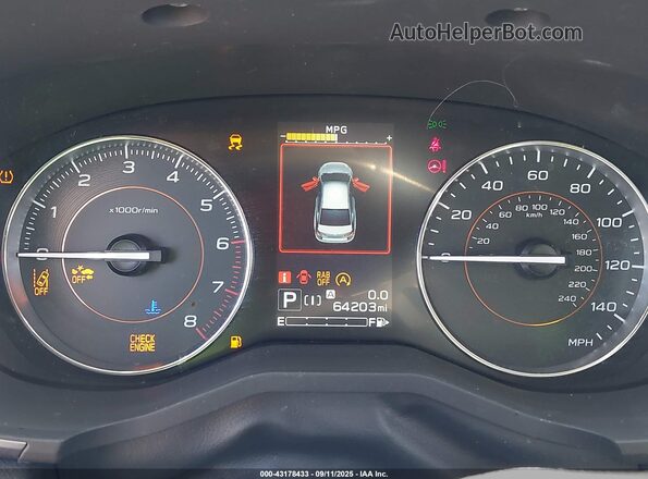 JF2GTHMC4M8381613 2021 SUBARU CROSSTREK Black Հետևի նստատեղերի տեսք