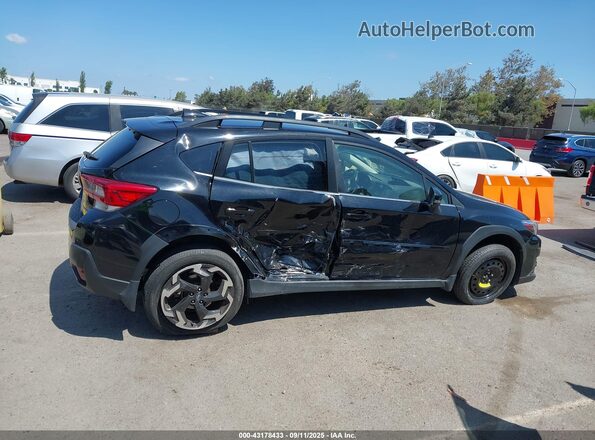 JF2GTHMC4M8381613 2021 SUBARU CROSSTREK Black Սալոնի 360 աստիճան տեսք