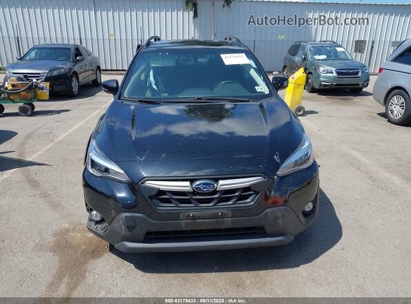 JF2GTHMC4M8381613 2021 SUBARU CROSSTREK Black Սալոնի հետևի տեսք