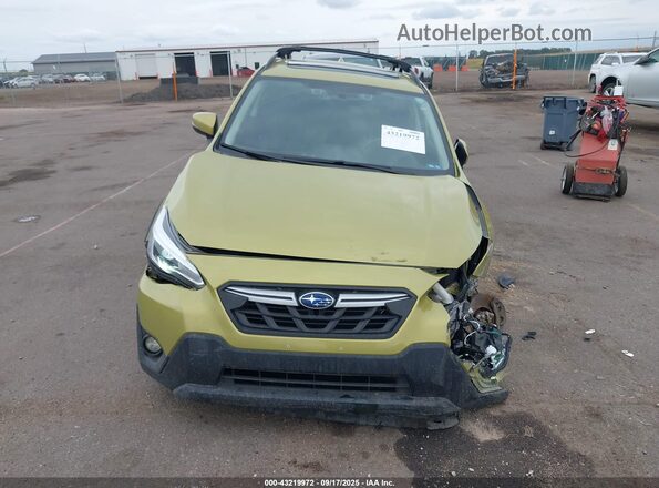 JF2GTHNC3NH253573 2022 SUBARU CROSSTREK Green Vista del cuadro de instrumentos