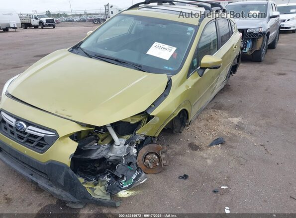 JF2GTHNC3NH253573 2022 SUBARU CROSSTREK Green Vista frontal
