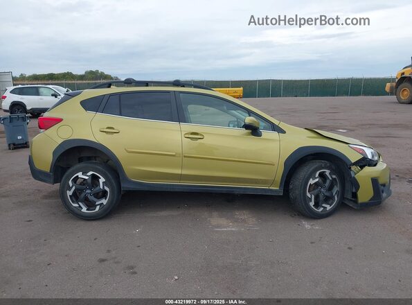 JF2GTHNC3NH253573 2022 SUBARU CROSSTREK Green Vista interior trasera
