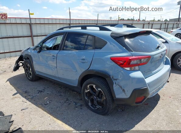 JF2GTHNC5M8247935 2021 SUBARU CROSSTREK Gray Задня ліва чверть