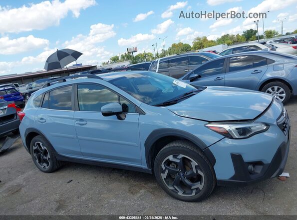 JF2GTHNC5M8247935 2021 SUBARU CROSSTREK Gray Вид задньої частини салону