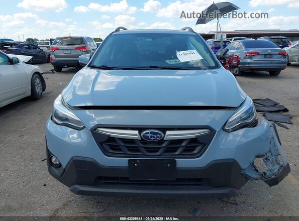 JF2GTHNC5M8247935 2021 SUBARU CROSSTREK Gray Вид щитка приладів