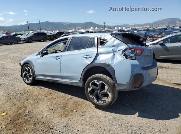 JF2GTHNC6M8397830 2021 SUBARU CROSSTREK Blue Հետևի ձախ