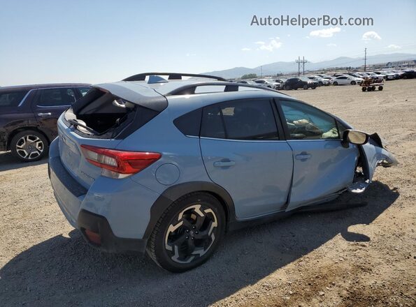 JF2GTHNC6M8397830 2021 SUBARU CROSSTREK Blue Հետևի աջ