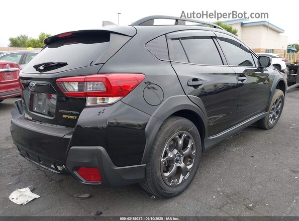 JF2GTHSC0MH304059 2021 SUBARU CROSSTREK Black Задня права чверть