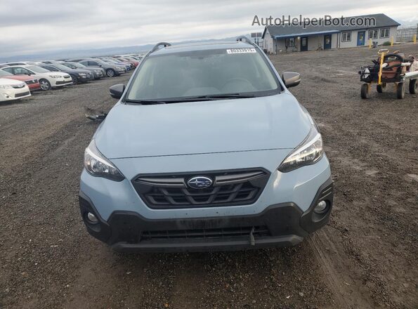 JF2GTHSCXNH229646 2022 SUBARU CROSSTREK Blue Vista frontal