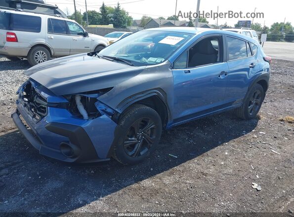 JF2GUABC6RH224745 2024 SUBARU CROSSTREK Blue Vista tres cuartos delantera izquierda