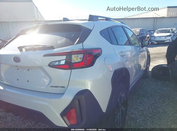 JF2GUADC0R8369275 2024 SUBARU CROSSTREK Белый Задняя правая четверть