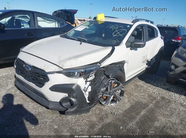 JF2GUADC0R8369275 2024 SUBARU CROSSTREK Белый Передняя левая четверть