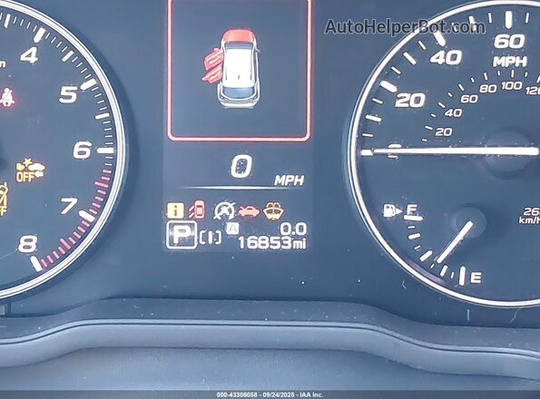 JF2GUADC0R8369275 2024 SUBARU CROSSTREK Белый Вид задних сидений