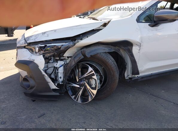 JF2GUADC0R8369275 2024 SUBARU CROSSTREK Белый Вид спереди