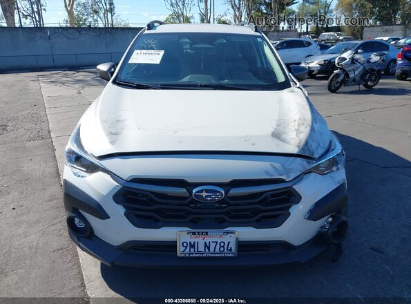JF2GUADC0R8369275 2024 SUBARU CROSSTREK Белый Вид задней части салона