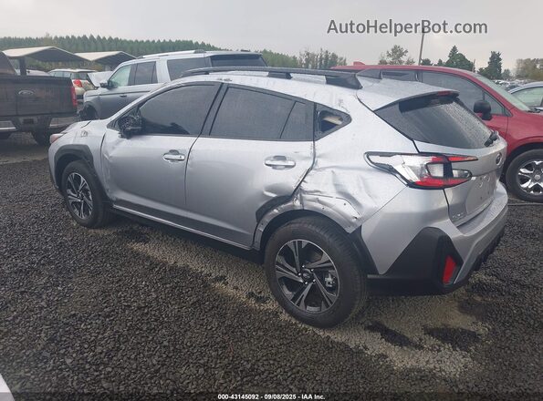 JF2GUHDC1S8267126 2025 SUBARU CROSSTREK Gray Trasero izquierdo