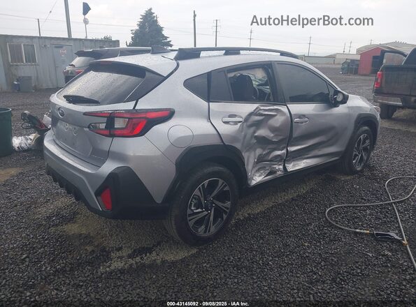 JF2GUHDC1S8267126 2025 SUBARU CROSSTREK Gray Trasero derecho