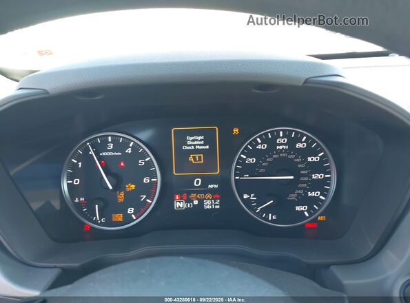 JF2GUHDC2S8321291 2025 SUBARU CROSSTREK Белый 