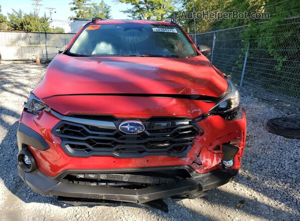 JF2GUHDC8SH283131 2025 SUBARU CROSSTREK Red 
