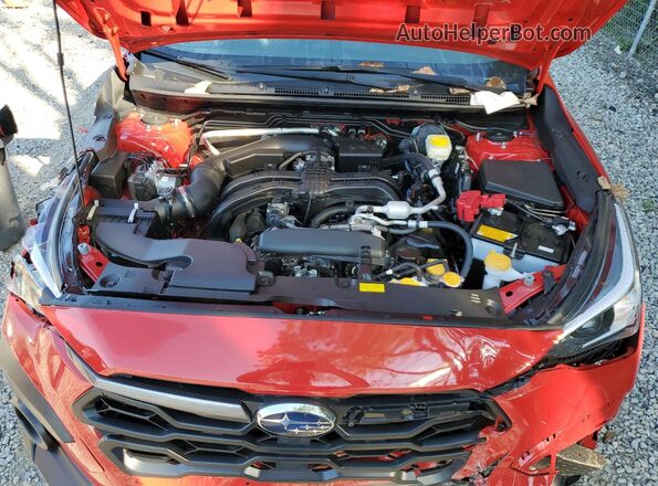 JF2GUHDC8SH283131 2025 SUBARU CROSSTREK Red 