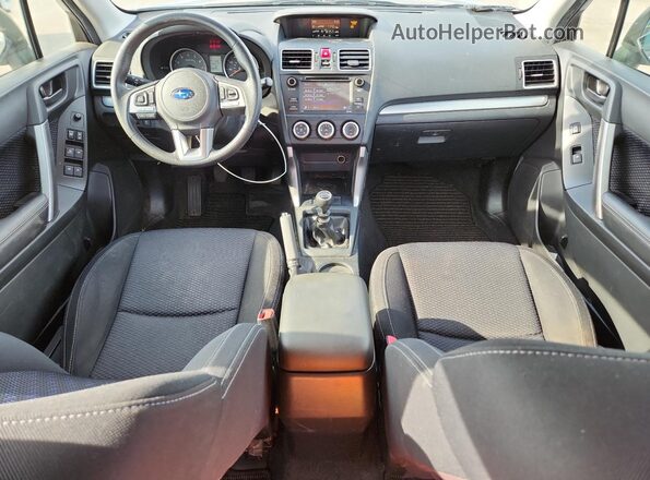 JF2SJAAC0JG517815 2018 SUBARU FORESTER 2.5 Серебряный 