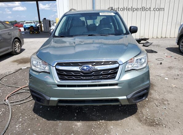 JF2SJABC1JH575893 2018 SUBARU FORESTER 2.5 Green 