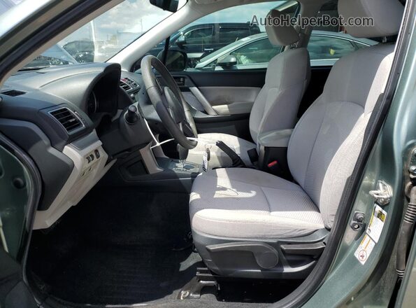 JF2SJABC1JH575893 2018 SUBARU FORESTER 2.5 Green 
