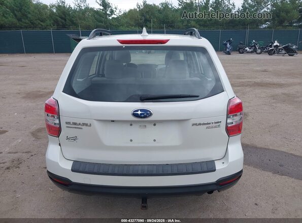 JF2SJABC3GH456705 2016 SUBARU FORESTER 2.5 Белый 