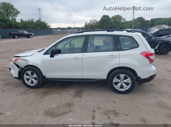 JF2SJABC3GH456705 2016 SUBARU FORESTER 2.5 Белый Панорамный вид салона 360°