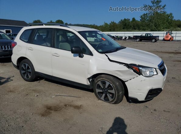 JF2SJABC6JH563822 2018 SUBARU FORESTER 2.5 White 