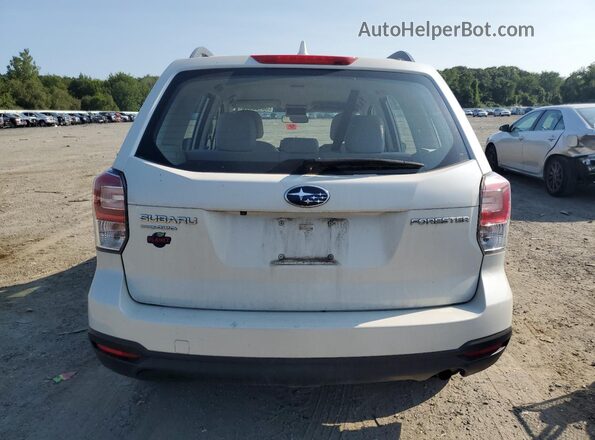 JF2SJABC6JH563822 2018 SUBARU FORESTER 2.5 White 