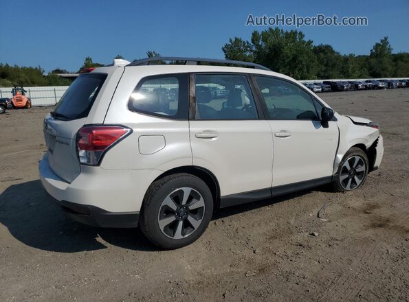 JF2SJABC6JH563822 2018 SUBARU FORESTER 2.5 White 